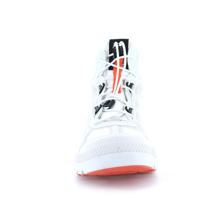 Baskets Palladium Travel Lite+ Adventure High Tops Homme Blanche | FR JWE605R